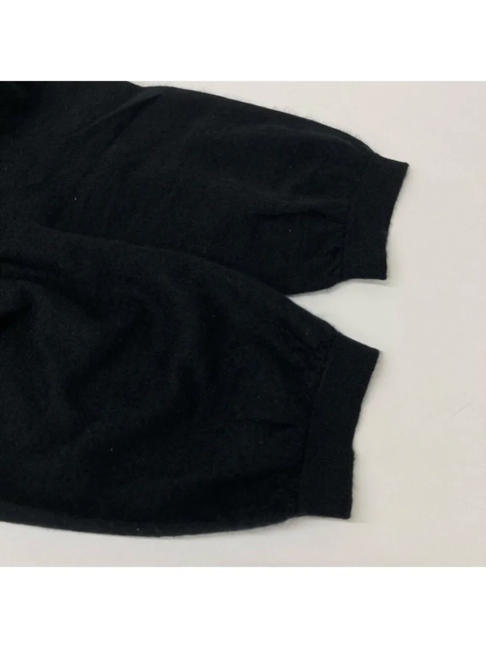 Gucci Black Cashmere Long Three Piece Polo